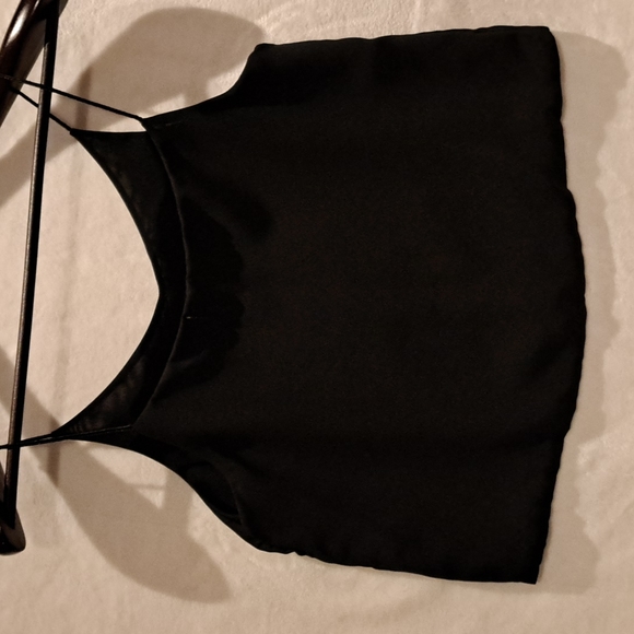 27. Cropped  True Love chiffon tank - Picture 4 of 6